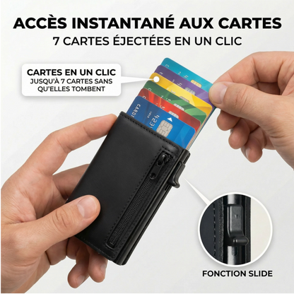 AEGIVOR Wallet - Portefeuille Anti-RFID