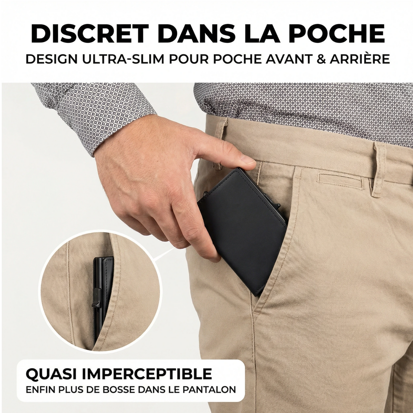 AEGIVOR Wallet - Portefeuille Anti-RFID