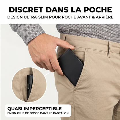 AEGIVOR Wallet - Portefeuille Anti-RFID